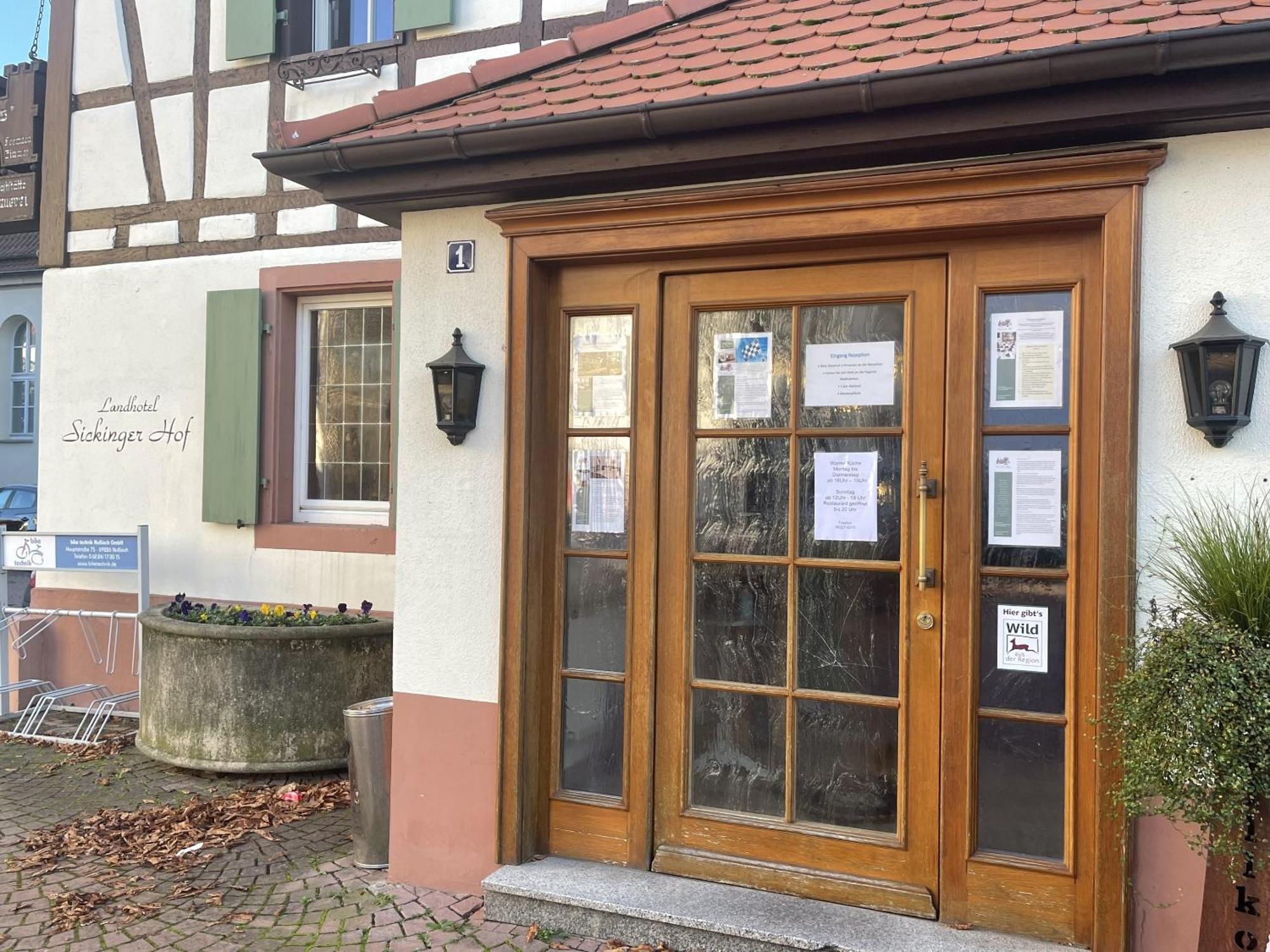 Landhotel Sickinger Hof Walldorf  Exterior foto